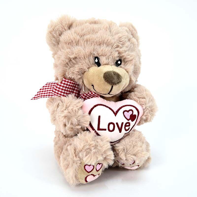 AMEK Мече со срце и машна 20см