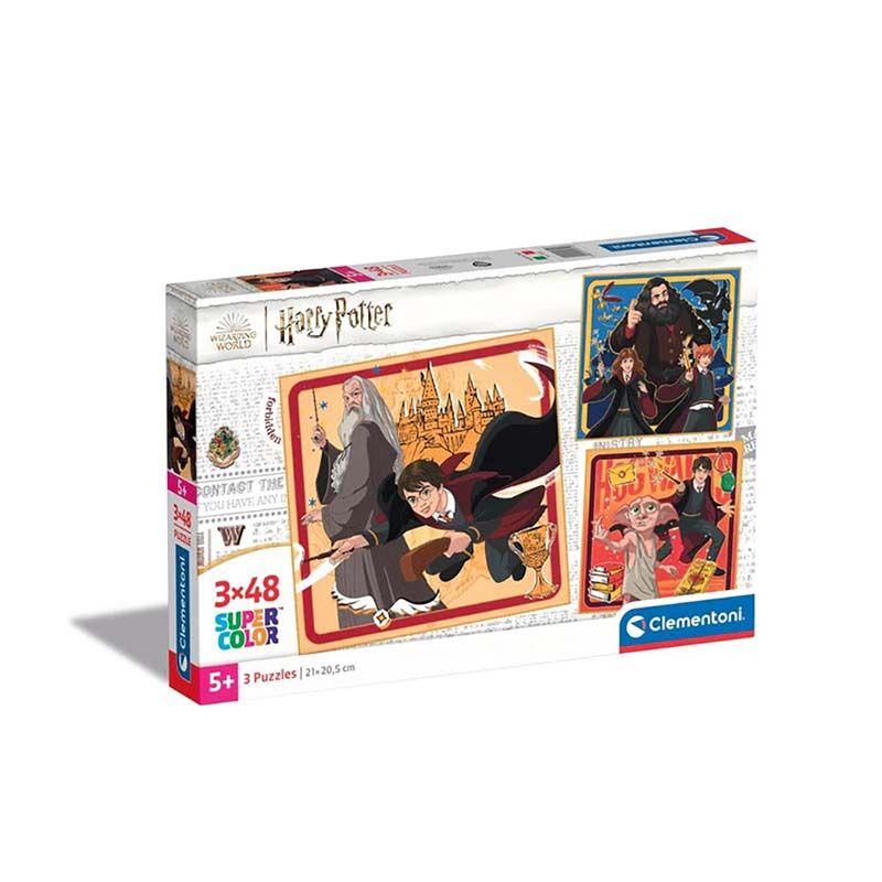 Clementoni puzzle za djecu Сложувалка Harry Potter 3x48 пар