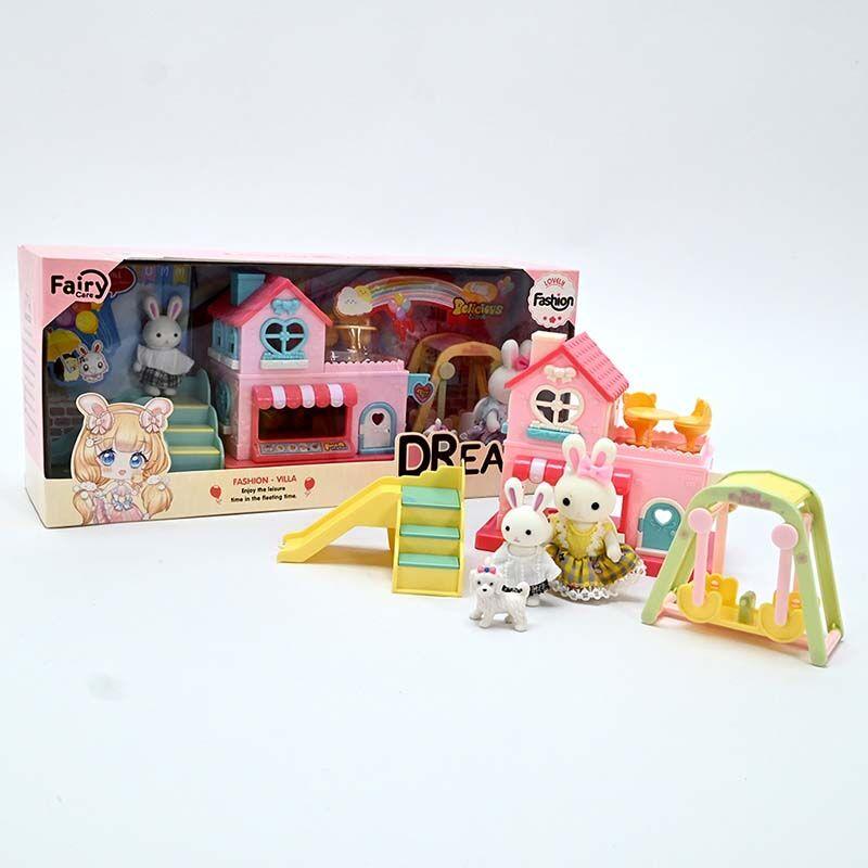 LOCO CROCO Сет куќа со зајчиња