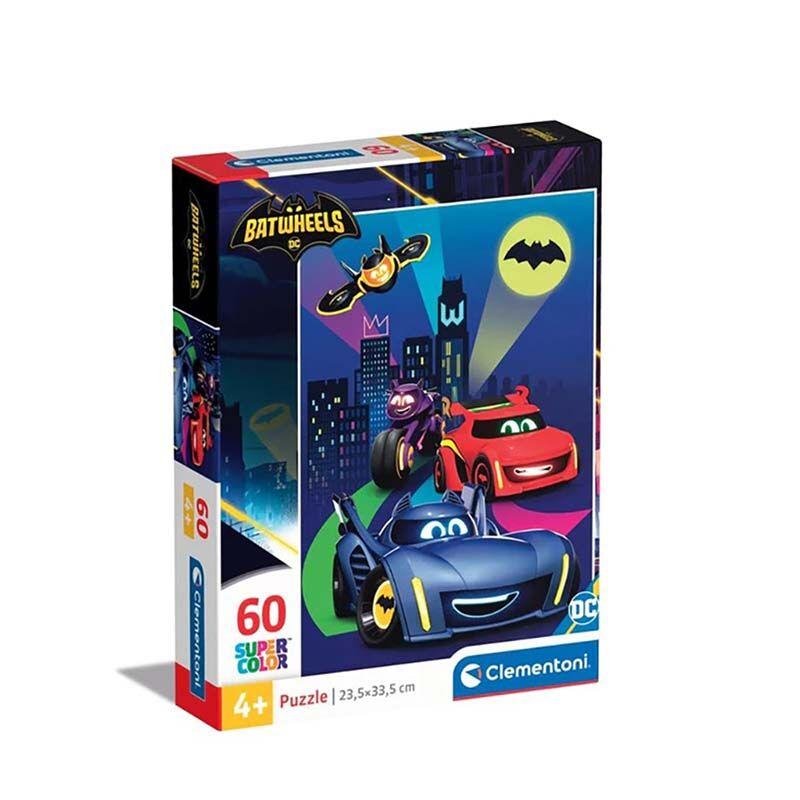 Clementoni puzzle za djecu Сложувалка Batwheels 60 пар 4г