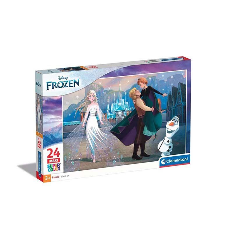 Clementoni puzzle za djecu Сложувалка Maxi Frozen 24 пар 3г