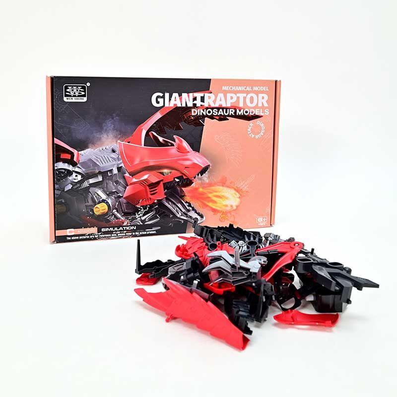 LOCO CROCO Играчка диносаурус механички црвен