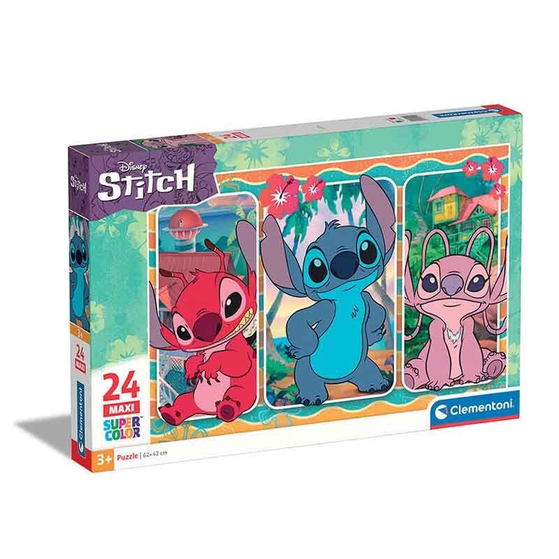 Clementoni puzzle za djecu Сложувалка Stitch Maxi 24 пар 3г