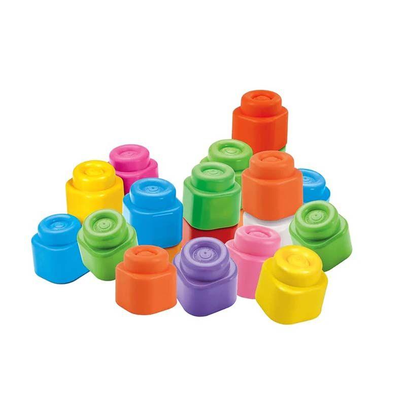 CLEMENTONI BABY Меки коцки Soft Clemmy torba 40 6-36м