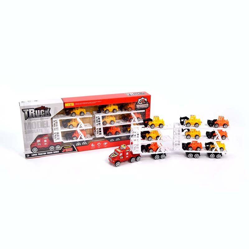 LOCO CROCO Сет камион носач на градежни машини