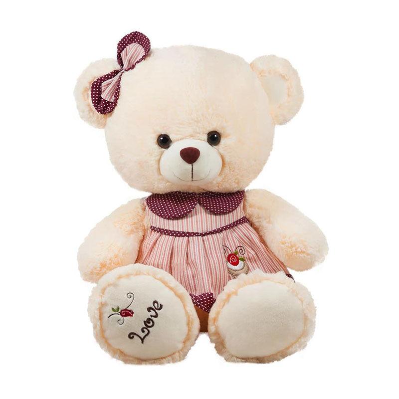 AMEK Мече со фустанче 42см