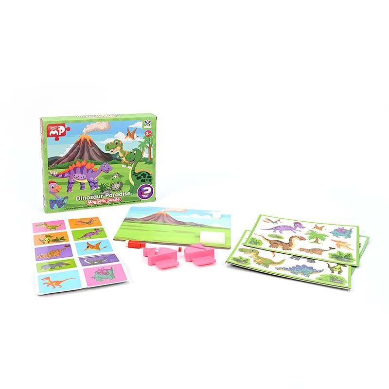 LOCO CROCO Магнетна сложувалка дино/торта