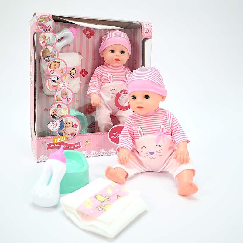 LOCO CROCO Бебе со нокшир, памперс и шише