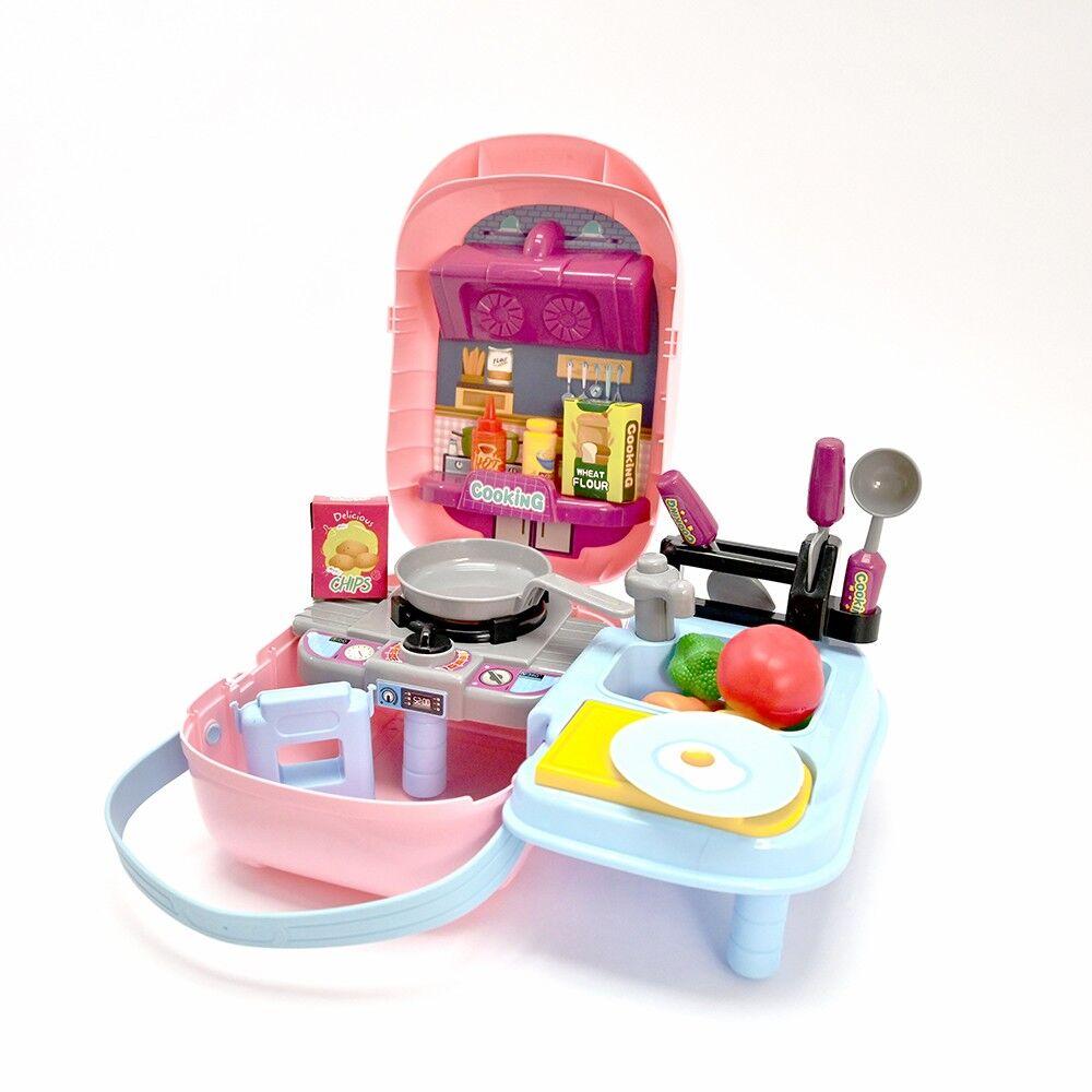 LOCO CROCO Сет кујна розе во торбица