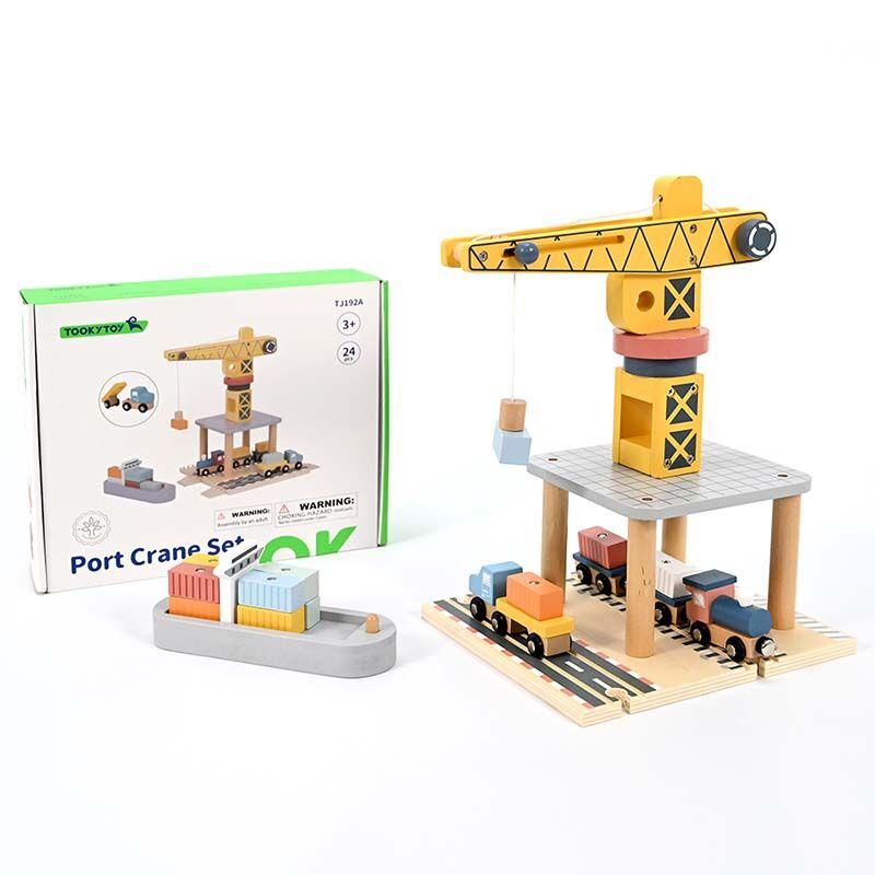 LOCO CROCO Дрвена игра пристаниште