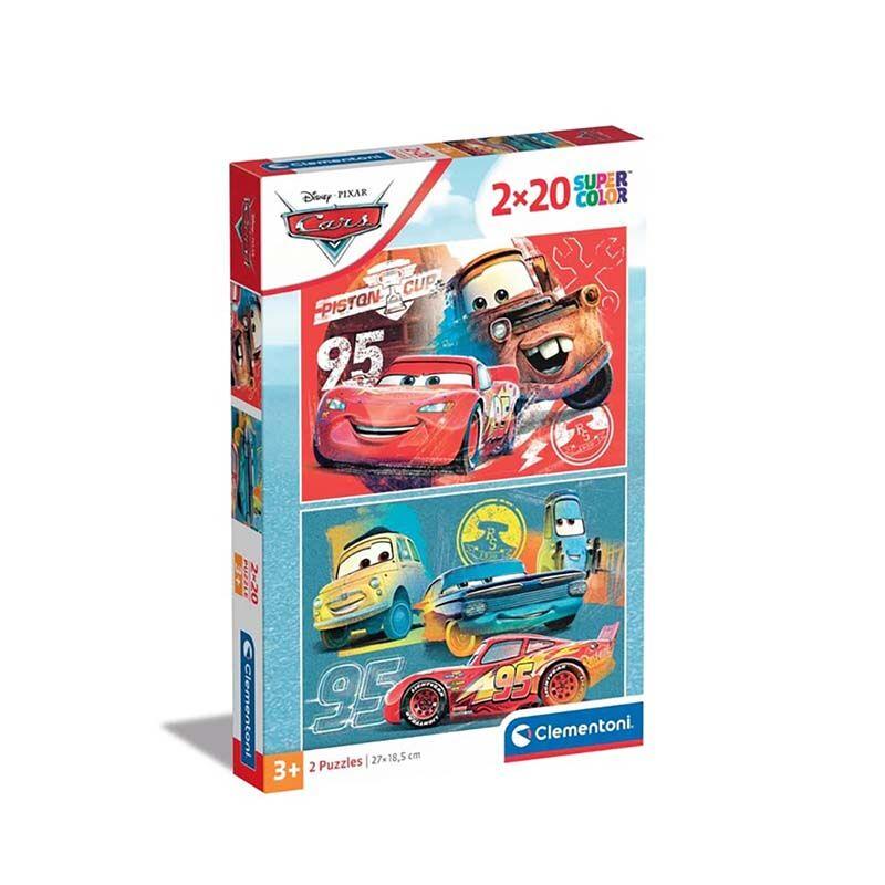 Clementoni puzzle za djecu Сложувалка Cars 2x20 пар 3г
