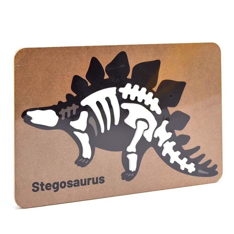 LOCO CROCO Дрвена сложувалка дино