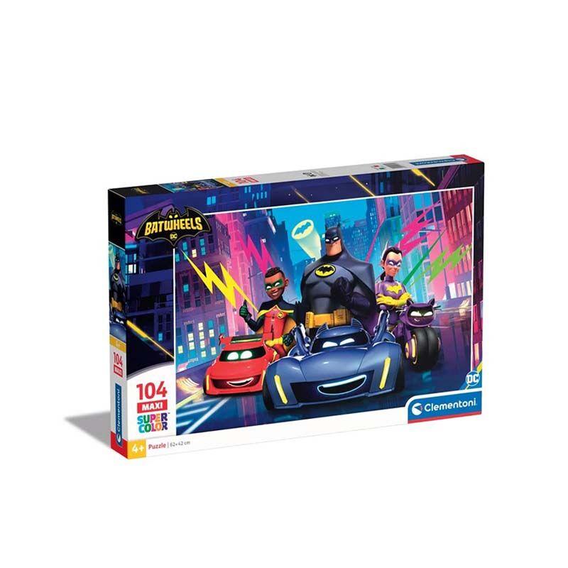 Clementoni puzzle za djecu Сложувалка Maxi Batwheels 104 пар 4г
