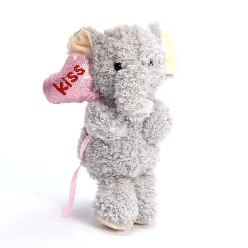 AMEK Слон со срце балон Kiss 20см