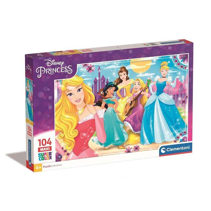 Clementoni puzzle za djecu Сложувалка Maxi Princess 104 пар 4+