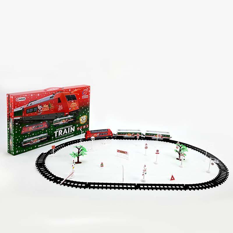 LOCO CROCO Воз новогодишен 28 парчиња