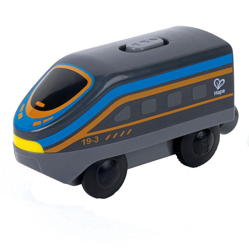 HAPE Дрвена играчка локомотива црна H3785