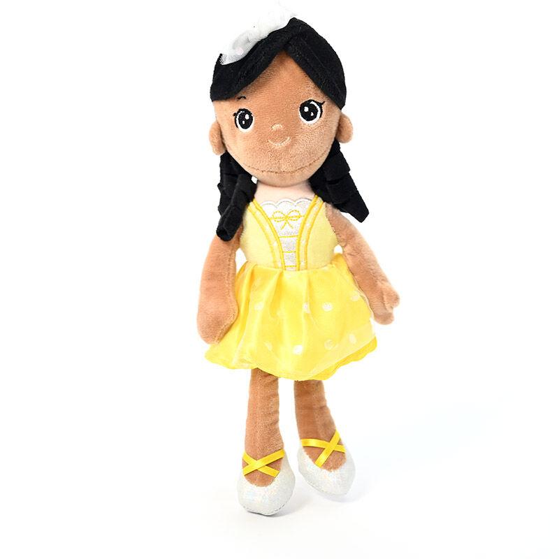 LOCO CROCO Кукла 32см со жолто фустанче