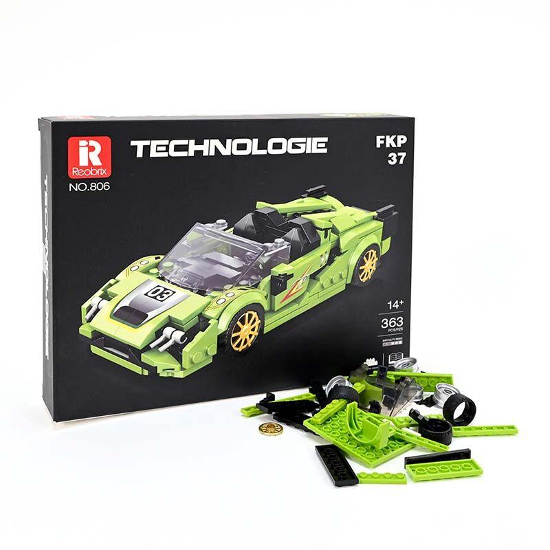 LOCO CROCO Сет коцки кола зелена