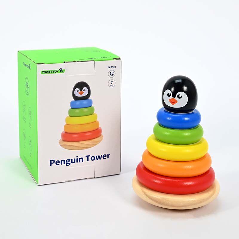 LOCO CROCO Дрвено диндолино пингвин