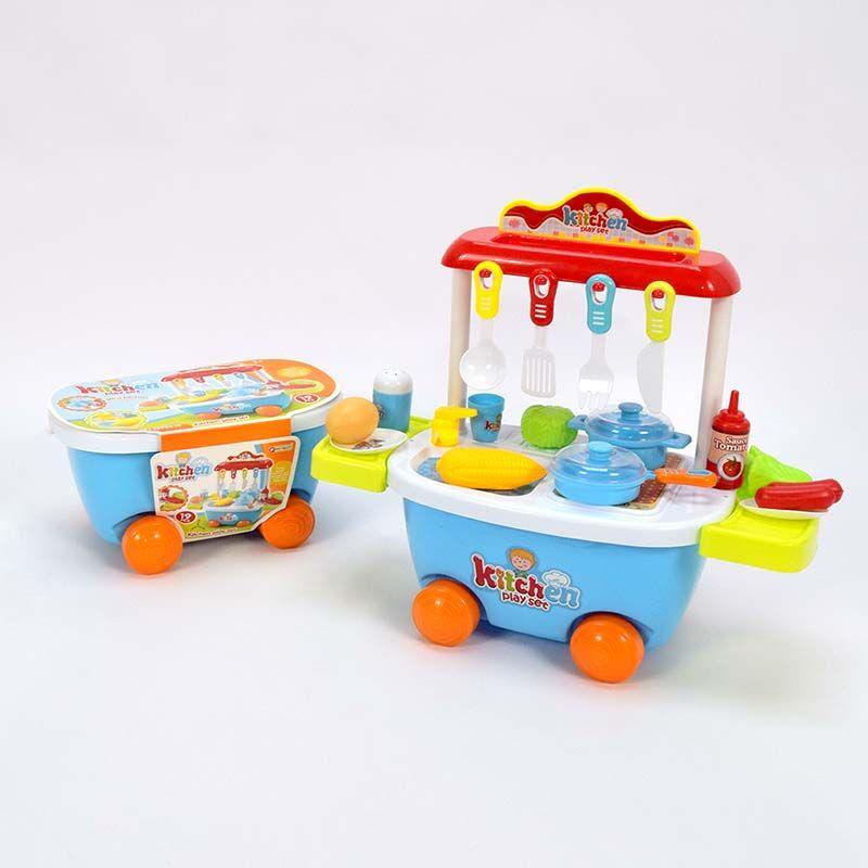 LOCO CROCO Сет кујна на тркалца сина