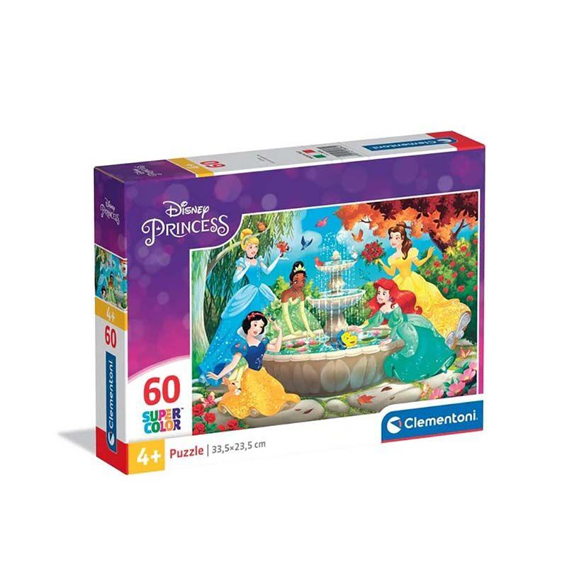 Clementoni puzzle za djecu Сложувалка Princess 60 пар 5г