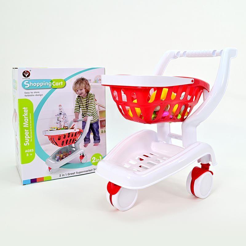 LOCO CROCO Маркет количка црвена