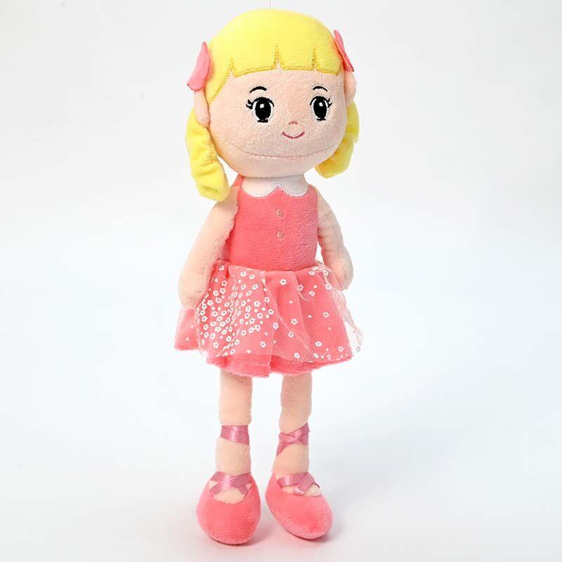 LOCO CROCO Кукла 32см со розево фустанче