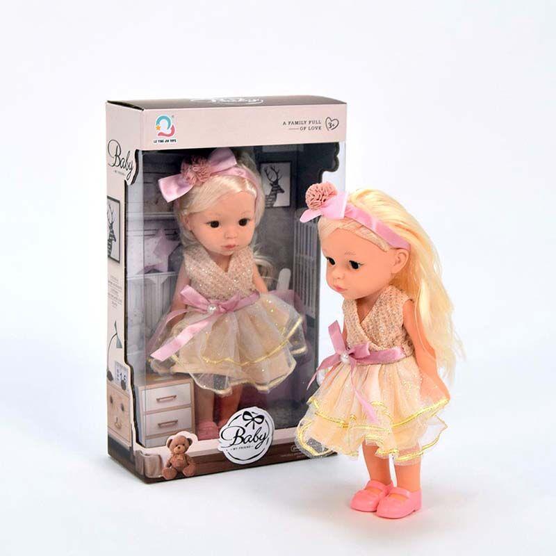 LOCO CROCO Сет кукла со розева машна