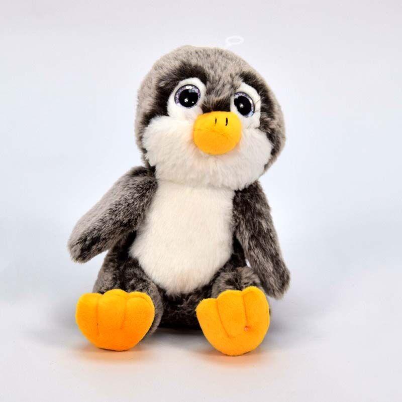 AMEK Пингвин меланж со принт очи 20см