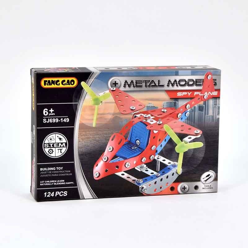 LOCO CROCO Метален хеликоптер црвен