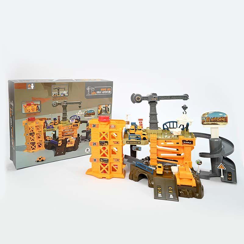 LOCO CROCO Сет стаза со градежни возила