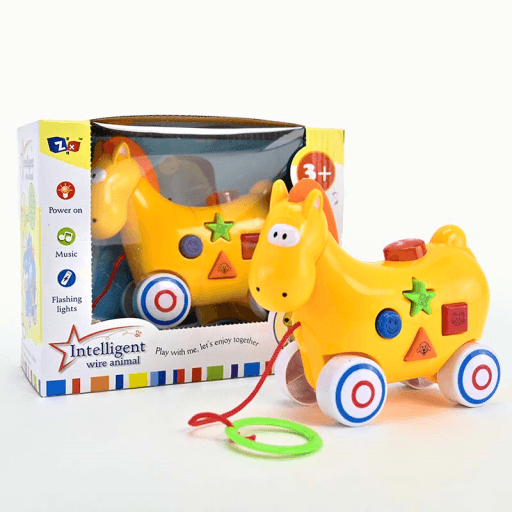 LOCO CROCO Играчка коњче на батерии