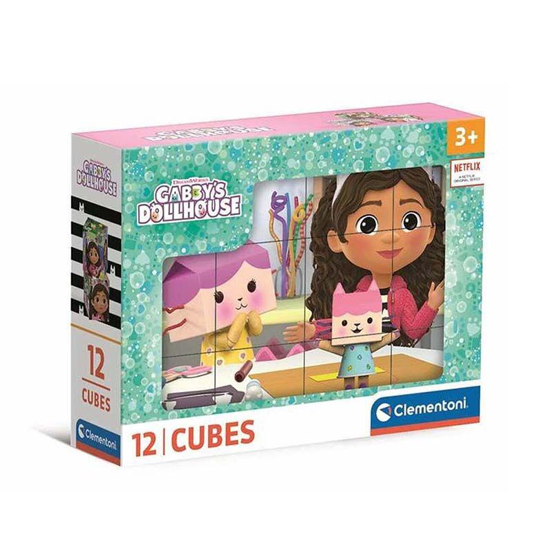Clementoni baby disney Сложувалка Cubi Disney Gaby Dollhouse 12 коцки 3+