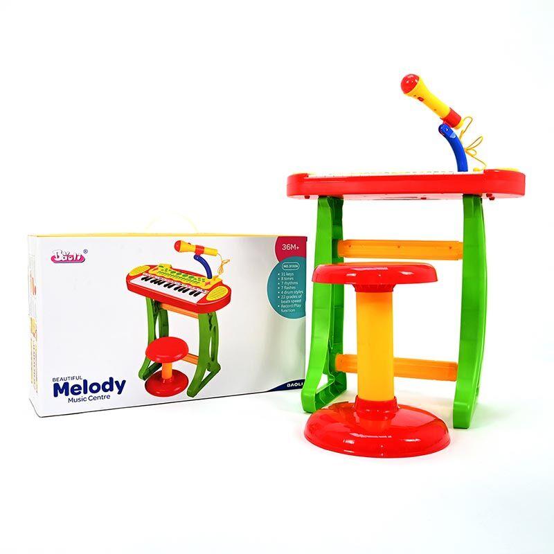 LOCO CROCO Детско пијано со столче