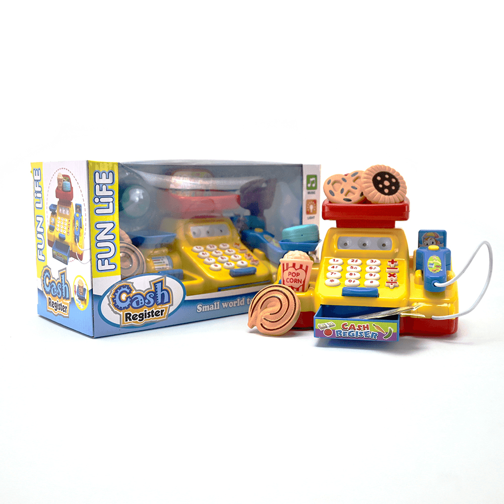 LOCO CROCO Сет фискална каса жолта