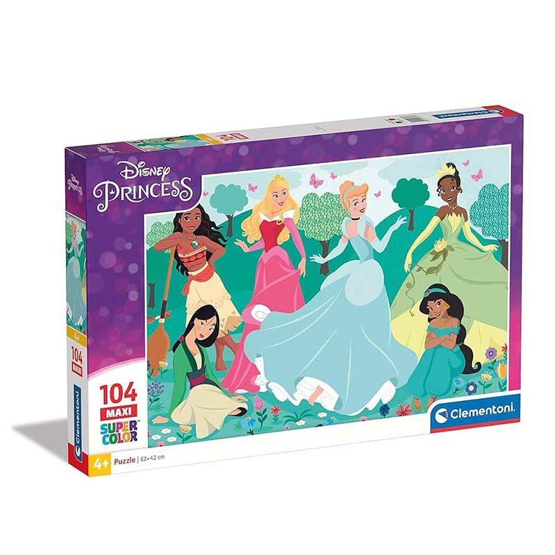 Clementoni puzzle za djecu Сложувалка Maxi Princess 104 пар 4г