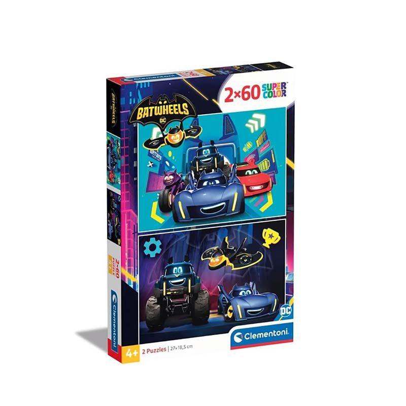 Clementoni puzzle za djecu Сложувалка Batwheels 2x60 пар 4г
