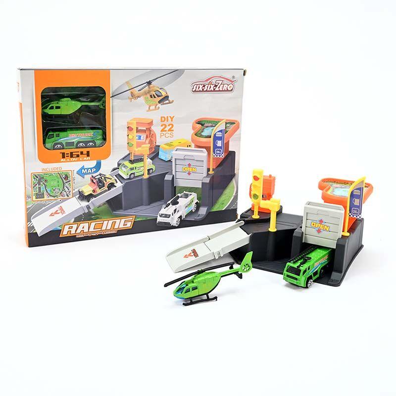 LOCO CROCO Сет гаража Racing