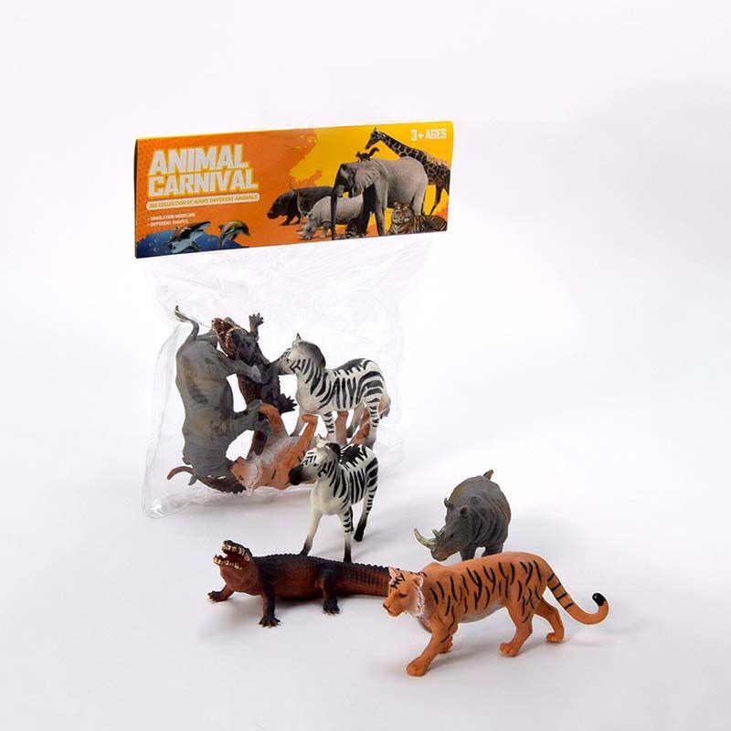 LOCO CROCO Сет животни диви со крокодил