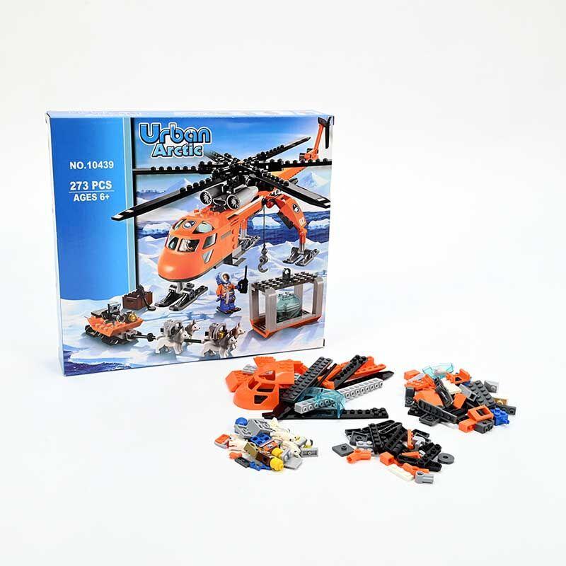 LOCO CROCO Коцки Урбан хеликоптер 273 парчиња