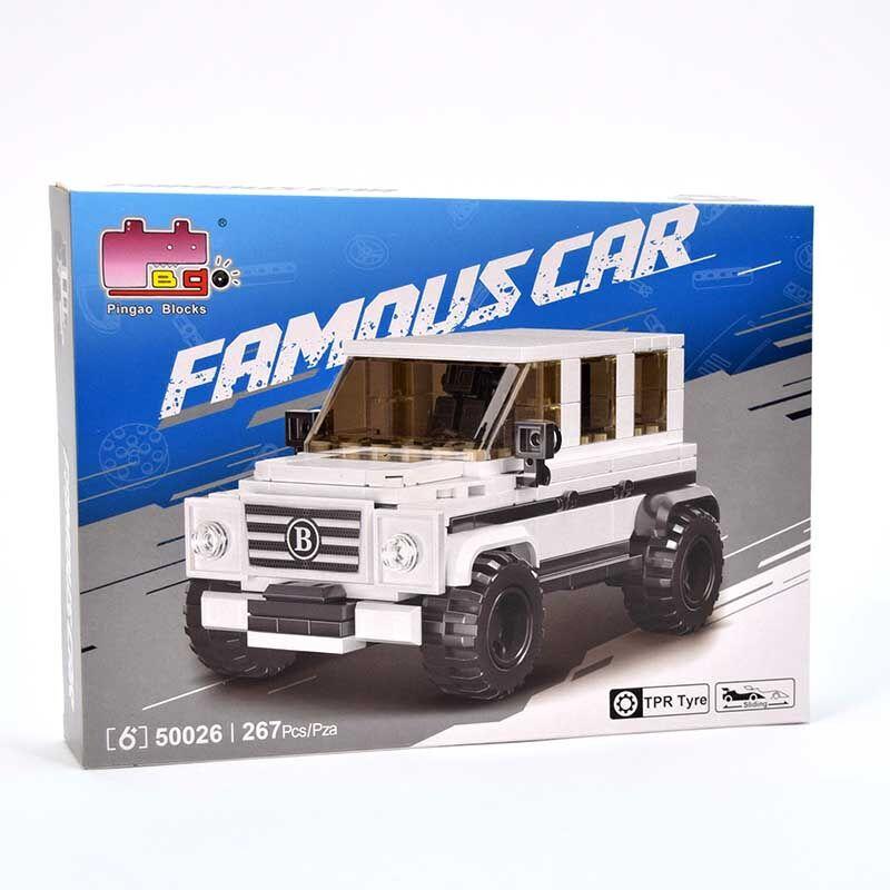 LOCO CROCO Коцки автомобил 267 парчиња