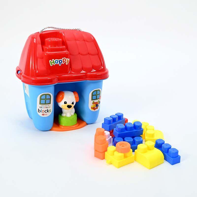 LOCO CROCO Коцки куќичка сина