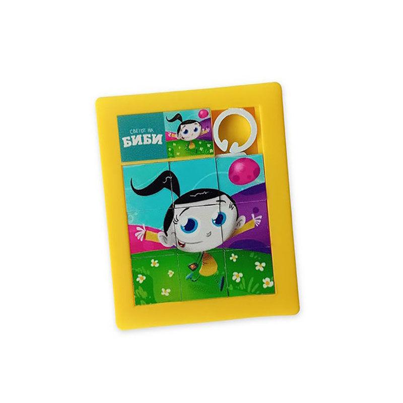 LOCO CROCO Лизгачка мини сложувалка Биби 3x3