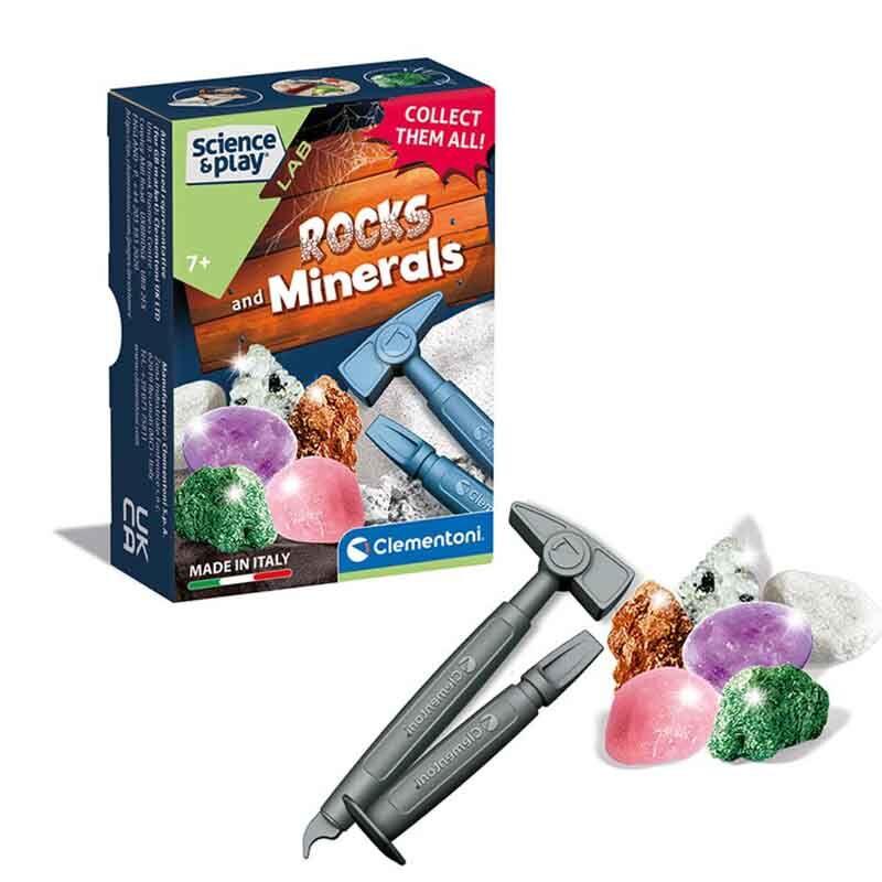 Clementoni science Истражувачки сет Play Stone Discovery 7г+
