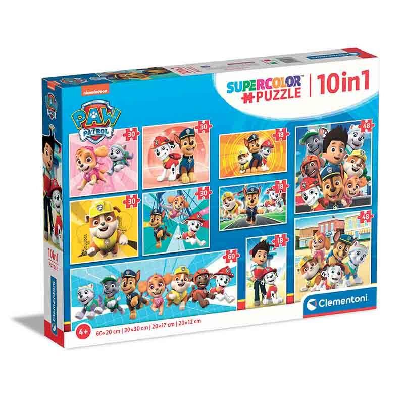 Clementoni puzzle za djecu Сложувалка Paw Patrol 10 во 1 4г