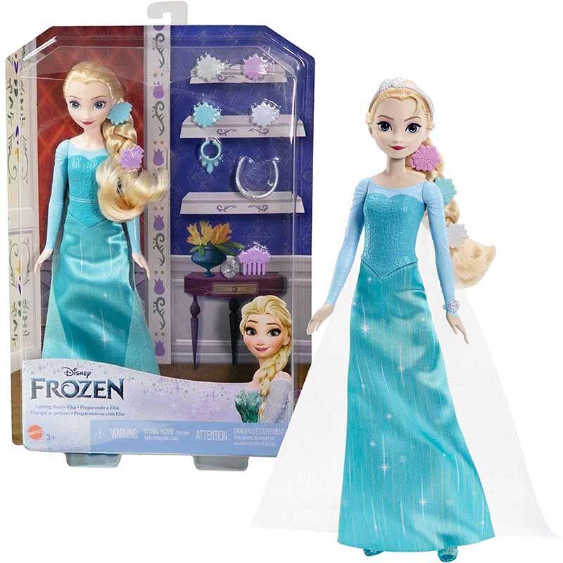 LOCO CROCO Кукла Елса во сет со додатоци за фризура