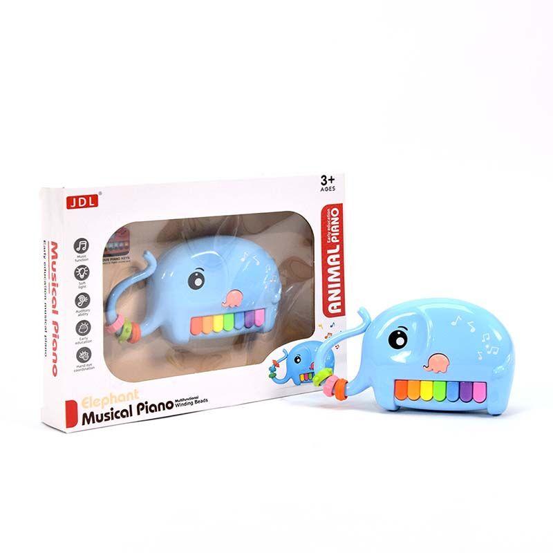 LOCO CROCO Сет бебешко пијано слонче