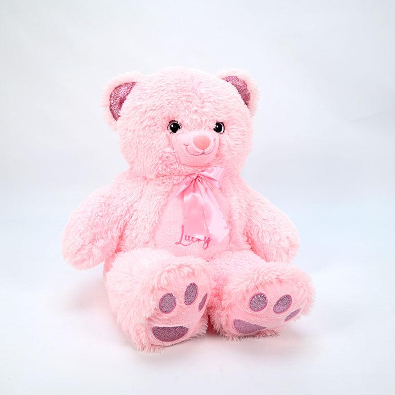 AMEK Мече Lucky розево 100см