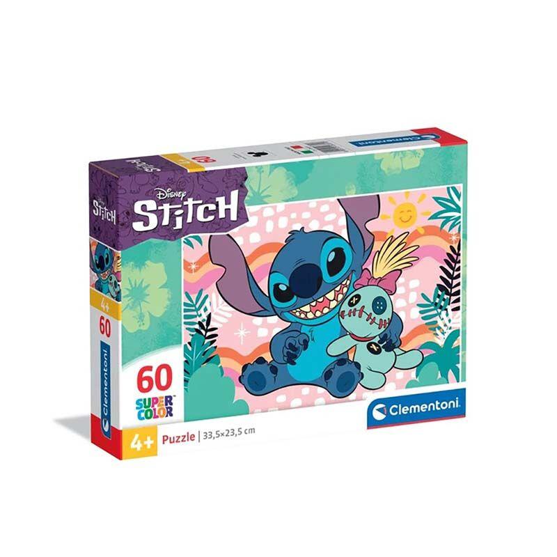 Clementoni puzzle za djecu Сложувалка Stitch 2025 60 пар 4г